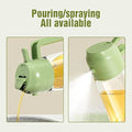 2 - in - 1 Glass Oil Dispenser and Sprayer - Ventrokahome