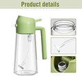 2 - in - 1 Glass Oil Dispenser and Sprayer - Ventrokahome