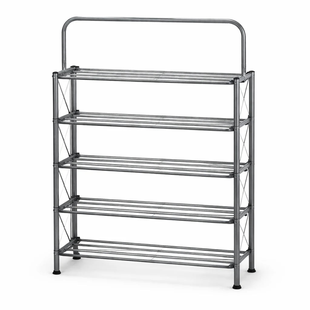 Foldable Shoe Rack with Wall Hanging - Ventrokahome