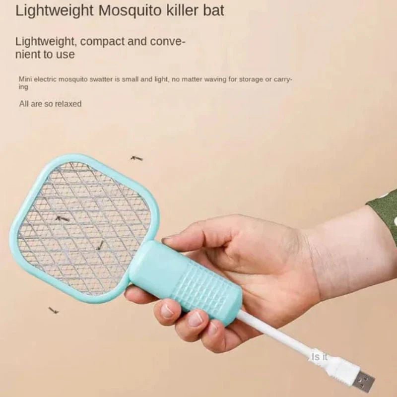 Mini Mosquito Killer Racket – Portable Electric Insect Zapper - Ventrokahome