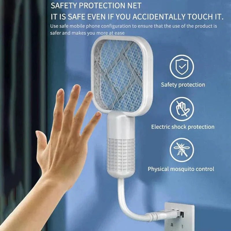 Mini Mosquito Killer Racket – Portable Electric Insect Zapper - Ventrokahome