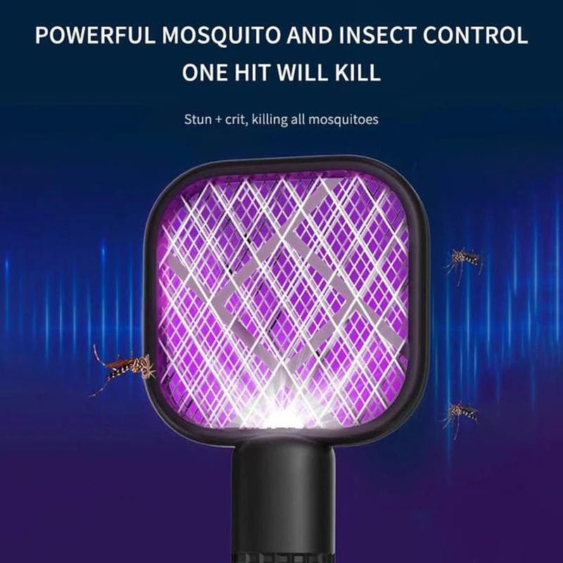 Mini Mosquito Killer Racket – Portable Electric Insect Zapper - Ventrokahome